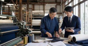 繊維業界M&Aの記事アイキャッチ画像